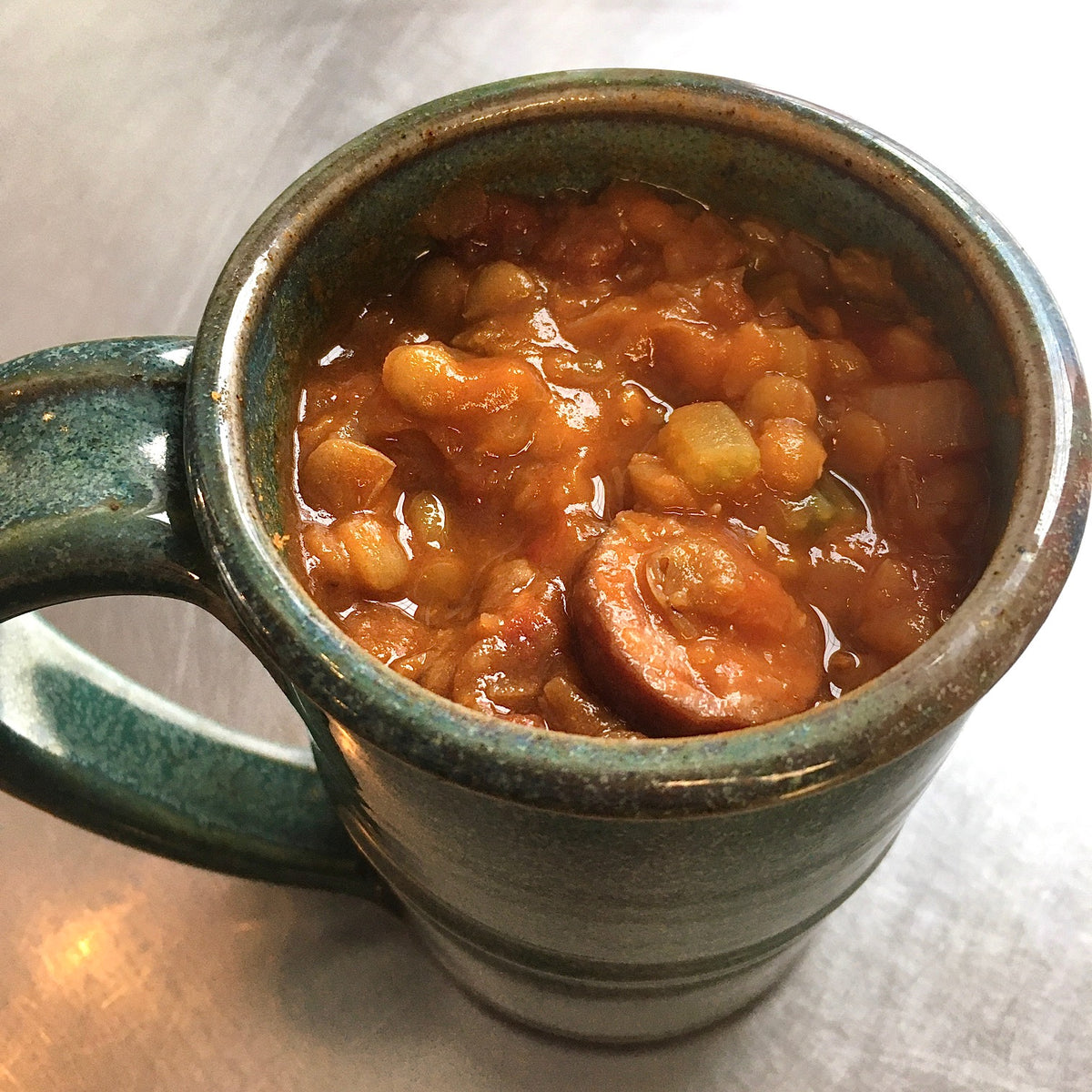 Kielbasa & Lentil Soup Richmond Community Kitchen LLC