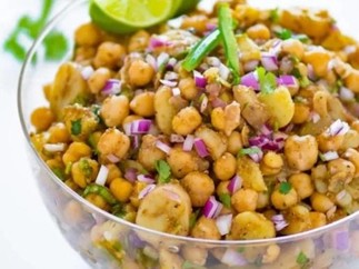 Chickpea, Potato, & Mango Salad